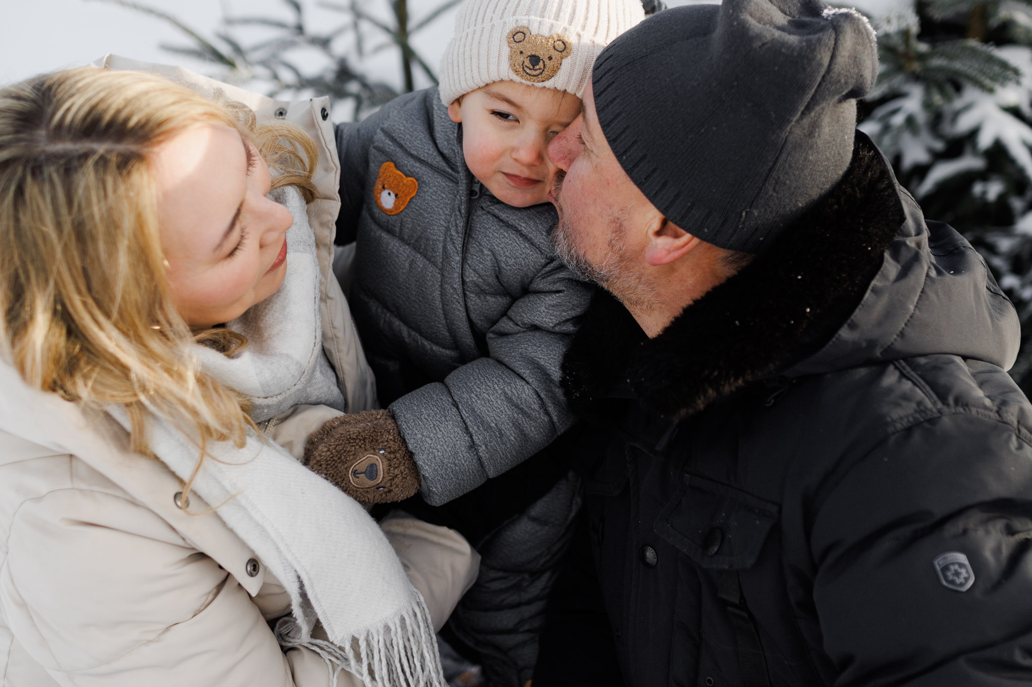 Familie Winterzeit
