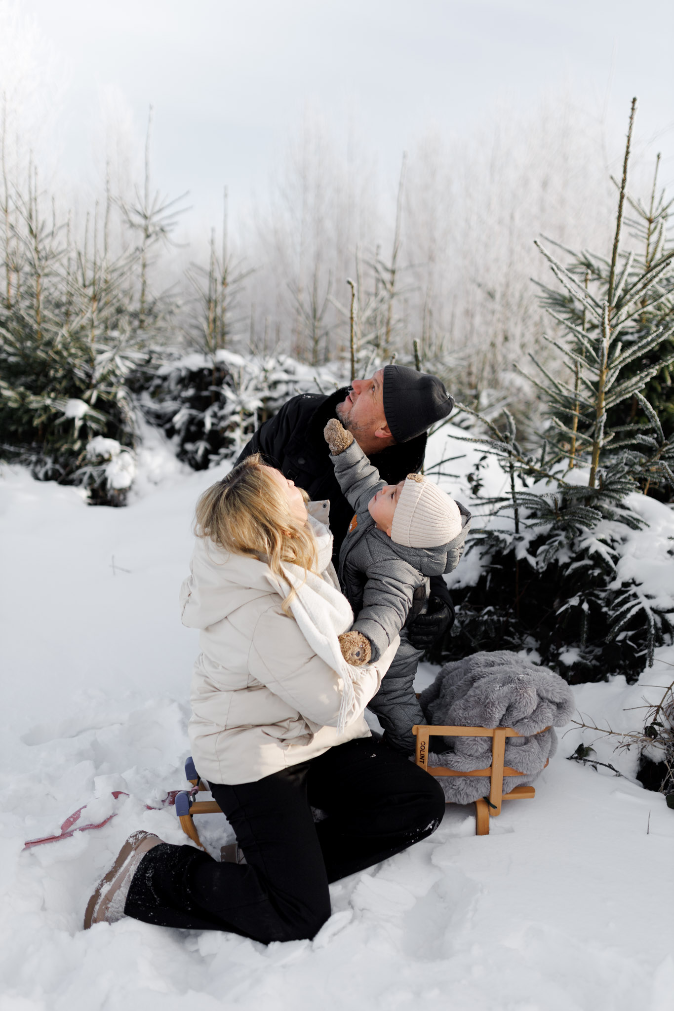Familie Winterzeit