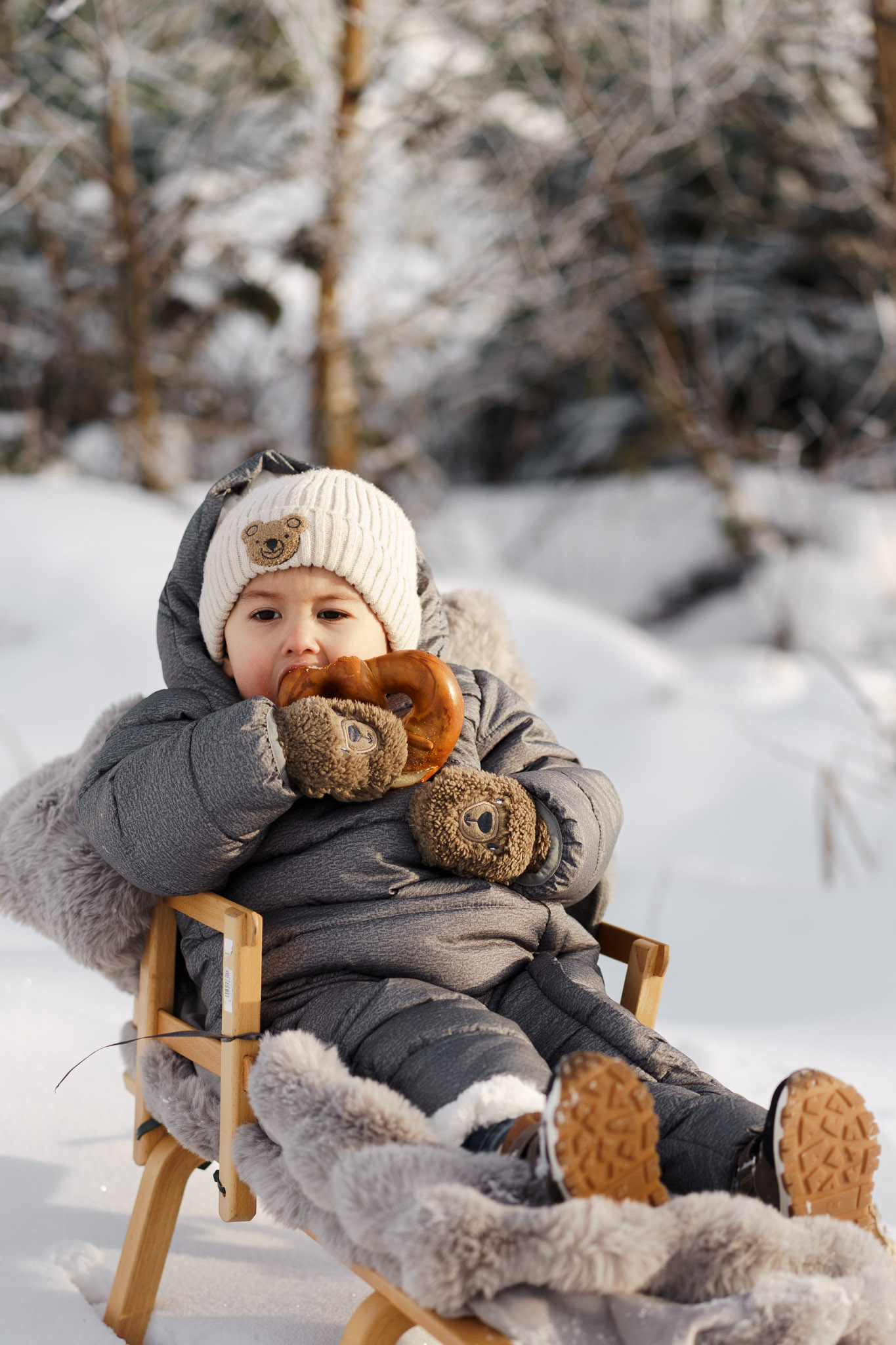Familie Winterzeit