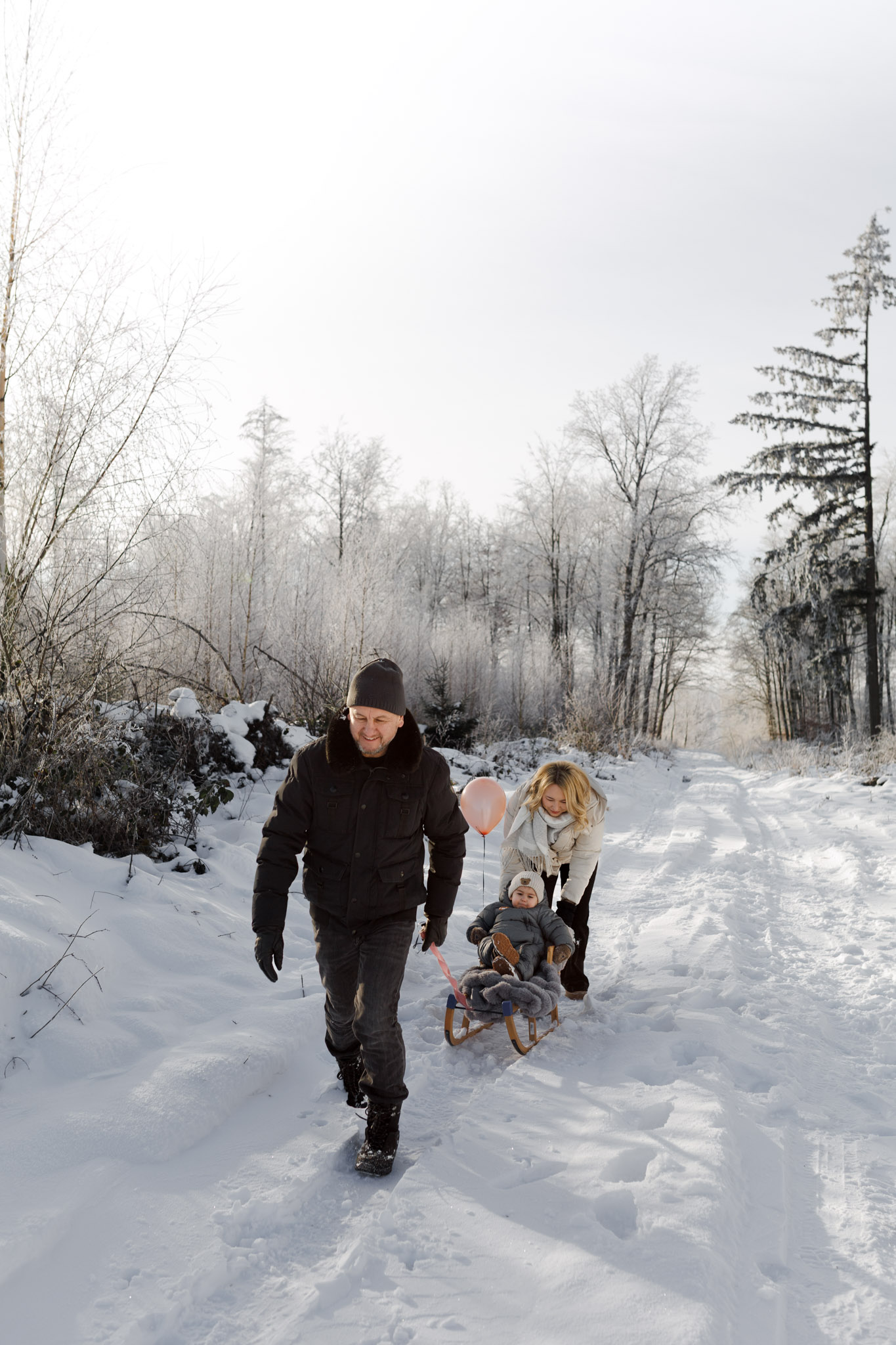 Familie Winterzeit